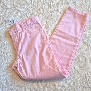 Children's Place girls size 8 pink adjustable waist 2 back pocket stretch chino